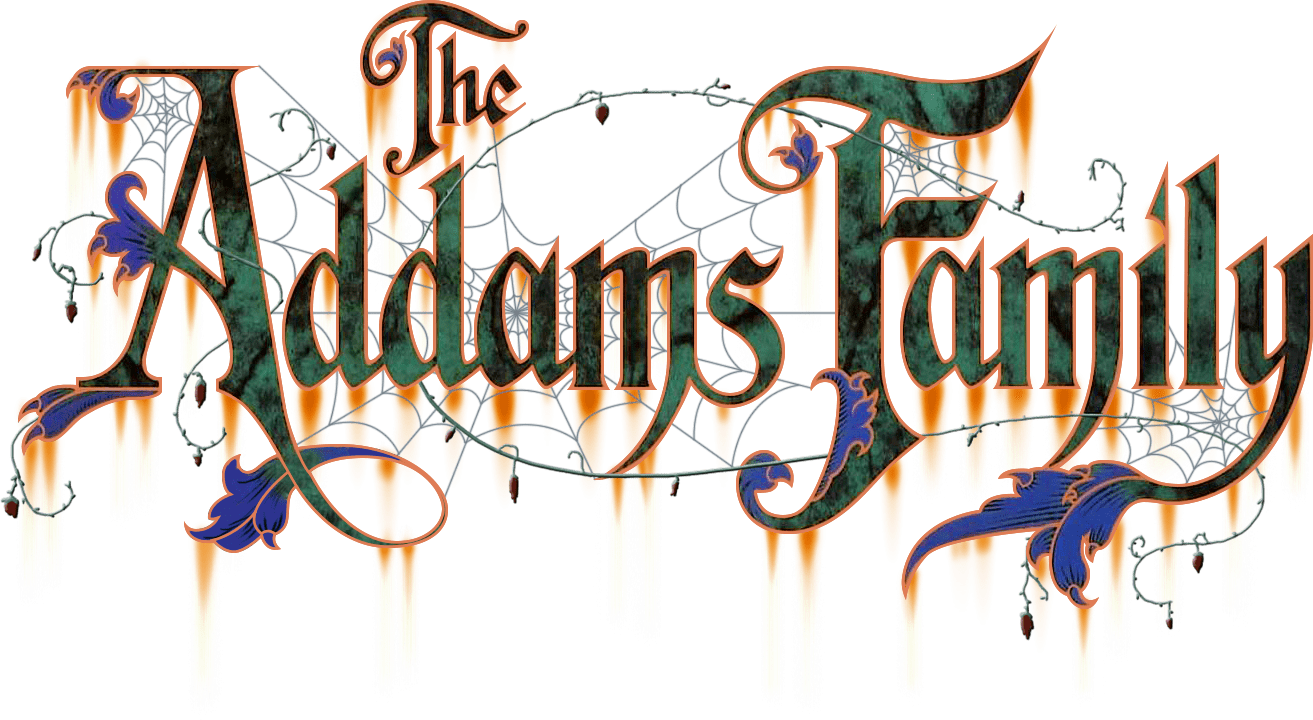 Addams Family logo for NES